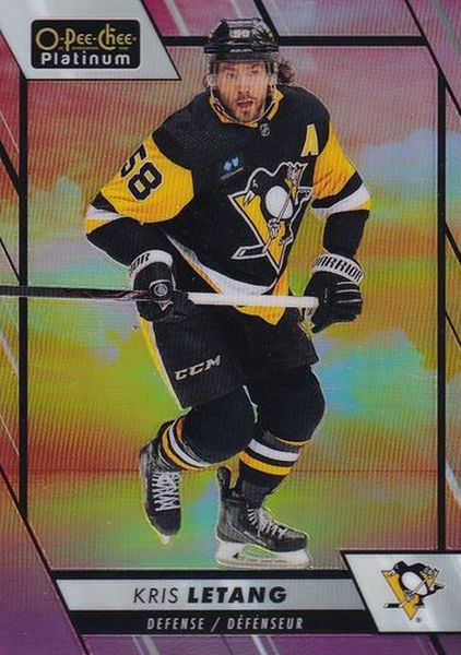 paralel karta KRIS LETANG 23-24 OPC Platinum Sunset číslo 93